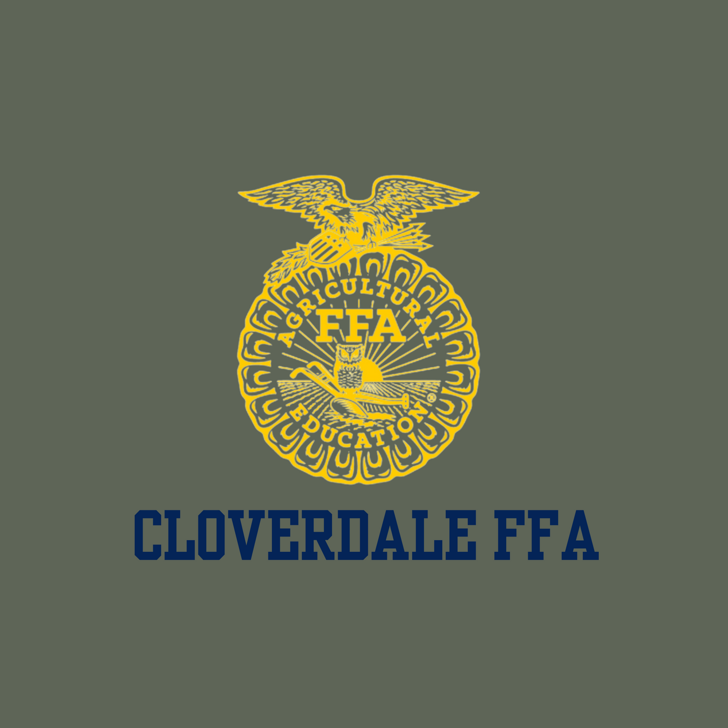 Green Cloverdale FFA Shirt (Double Sided)