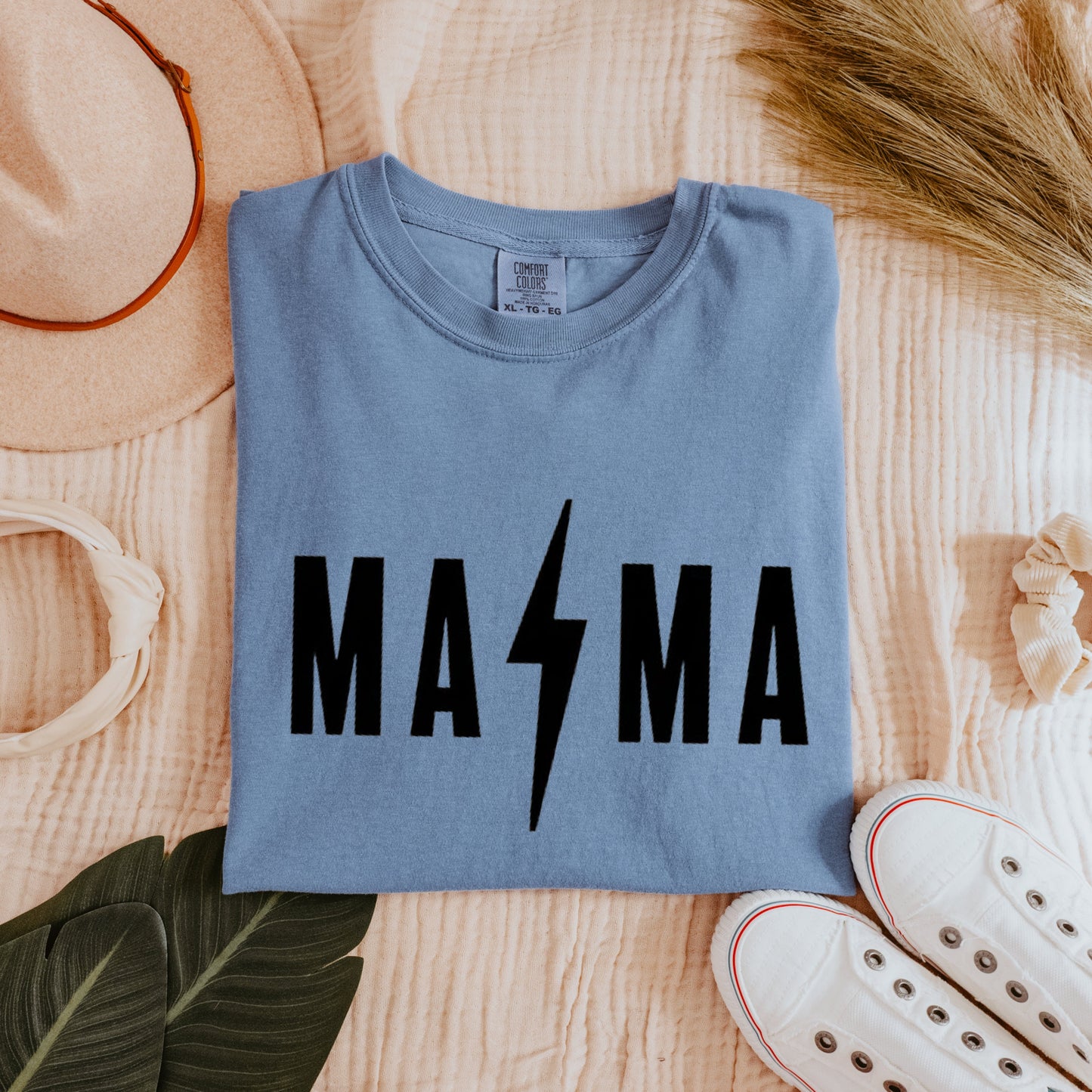 MAMA Bolt Comfort Colors Shirt