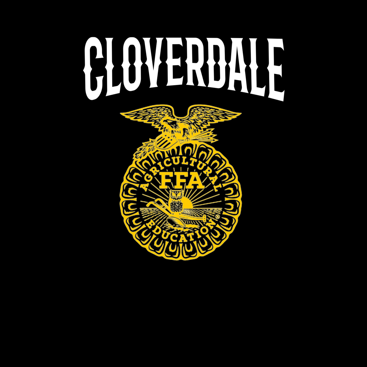 Cloverdale FFA Hoodie (Double Sided)