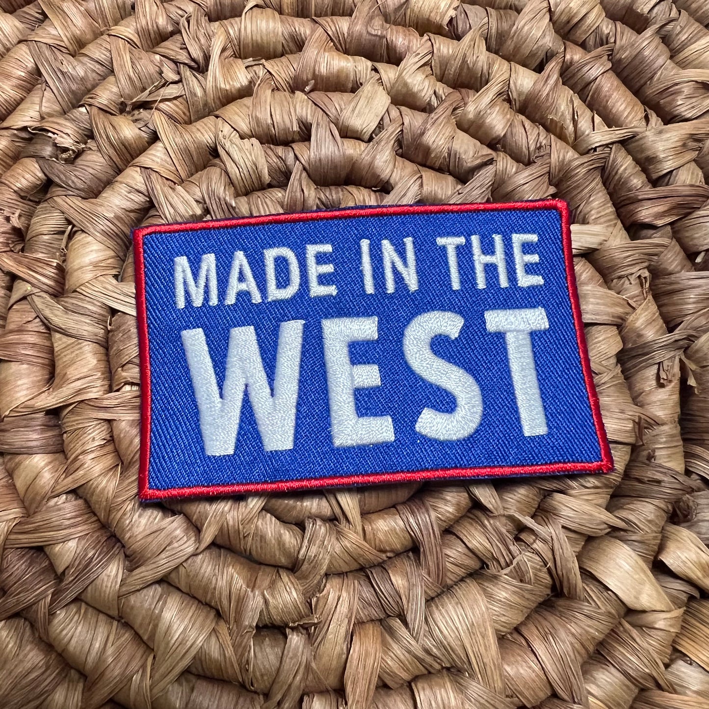 Made In The West - Iron On Patch