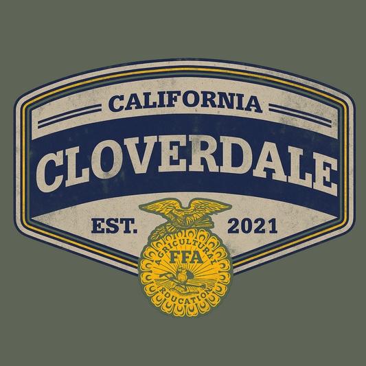 Green Cloverdale FFA Shirt (Double Sided)