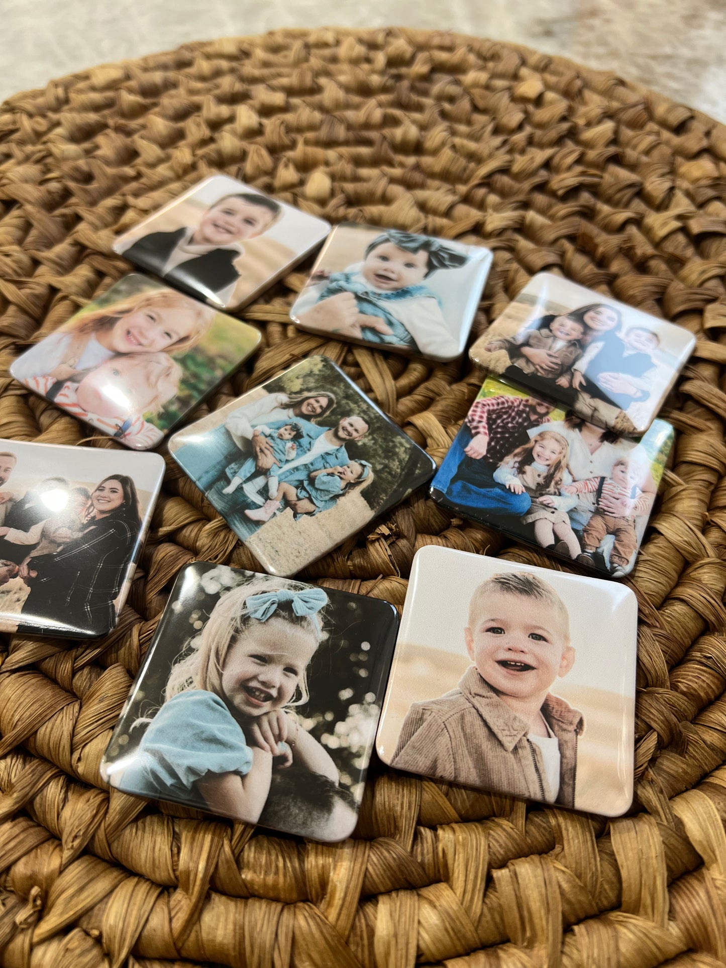 2" x 2" Custom Photo Magnets