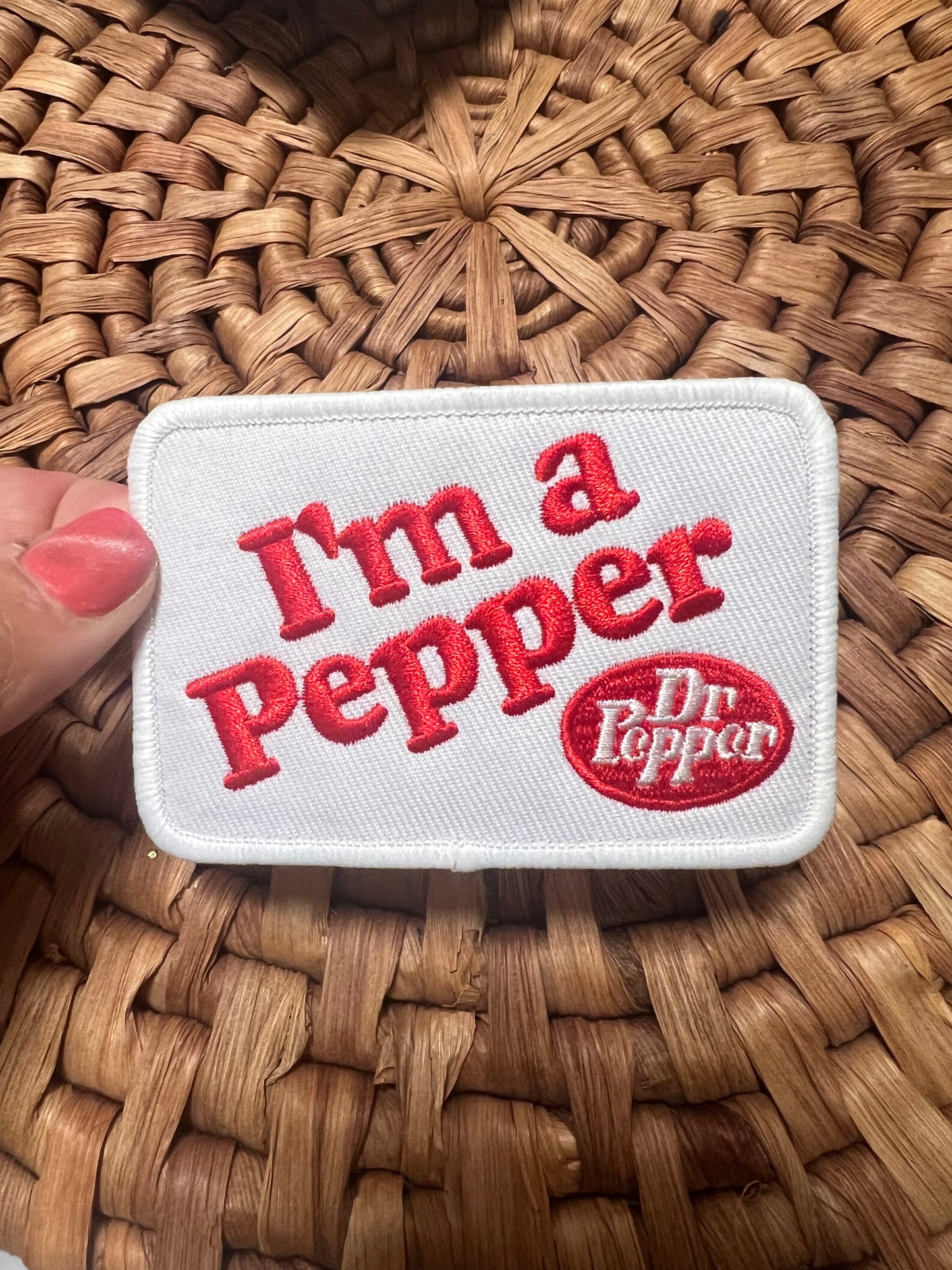 Pepper Iron On Patch