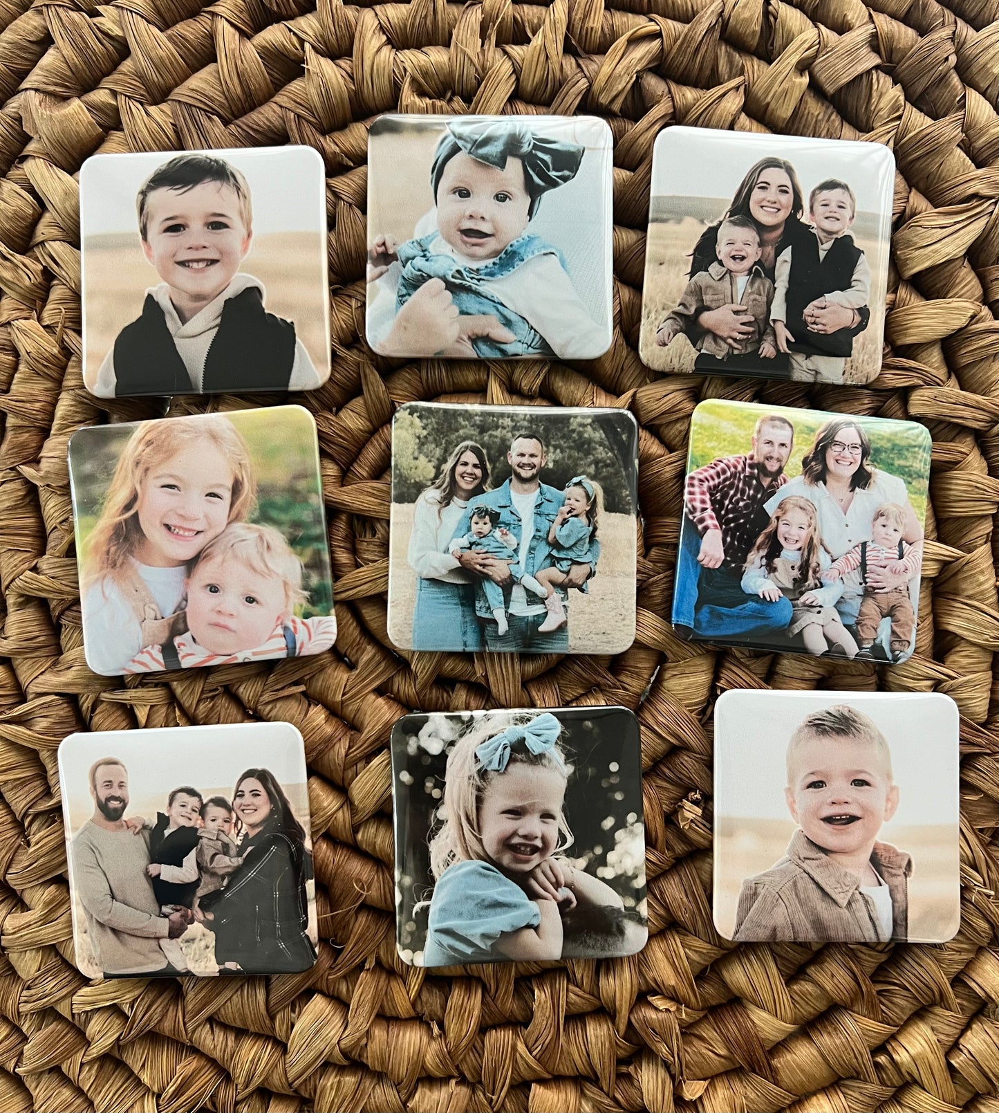 2" x 2" Custom Photo Magnets