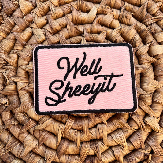 Well Sheeyit Patch - iron on patch