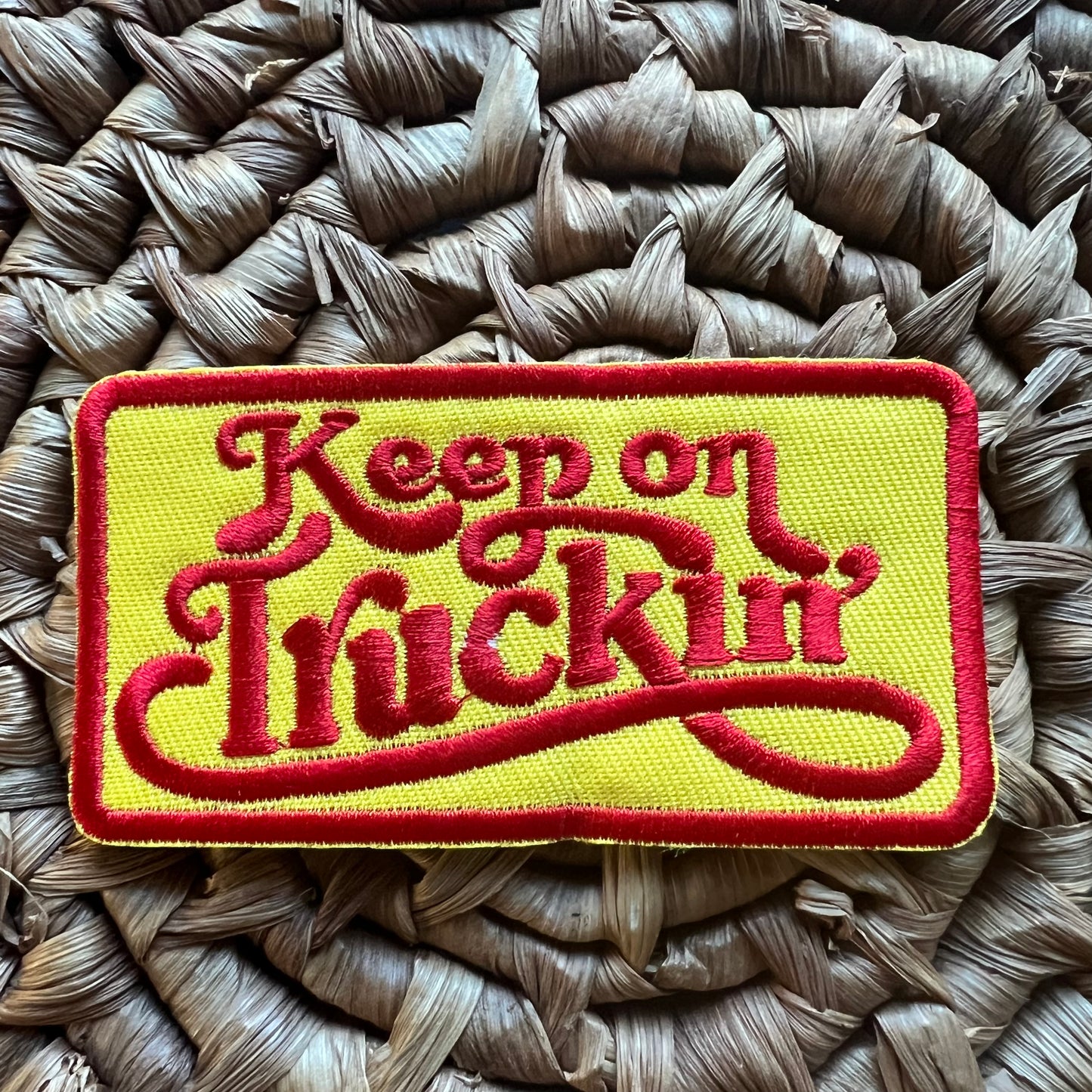 Keep On Truckin’ - Iron On Patch