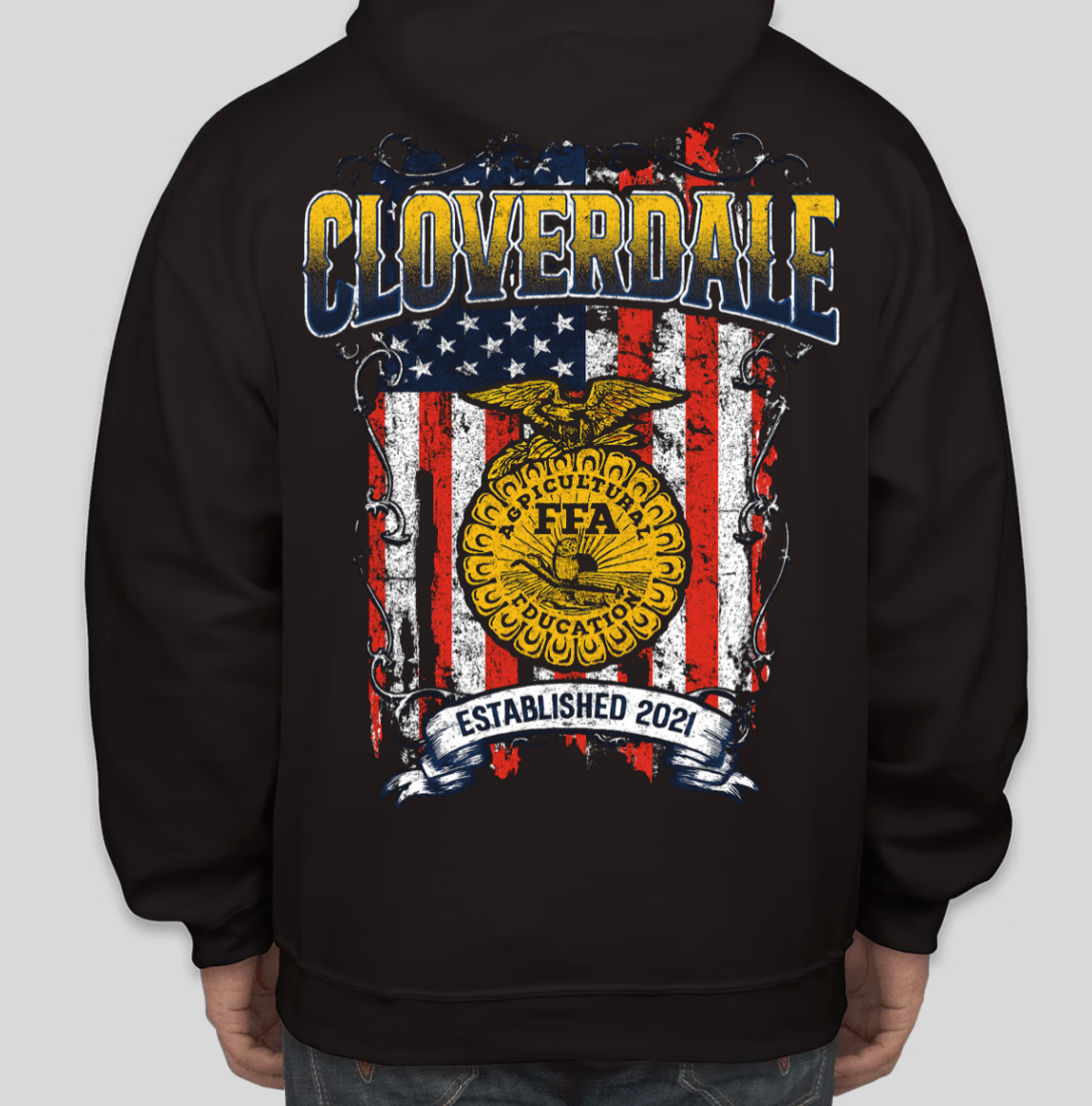 Cloverdale FFA Hoodie (Double Sided)