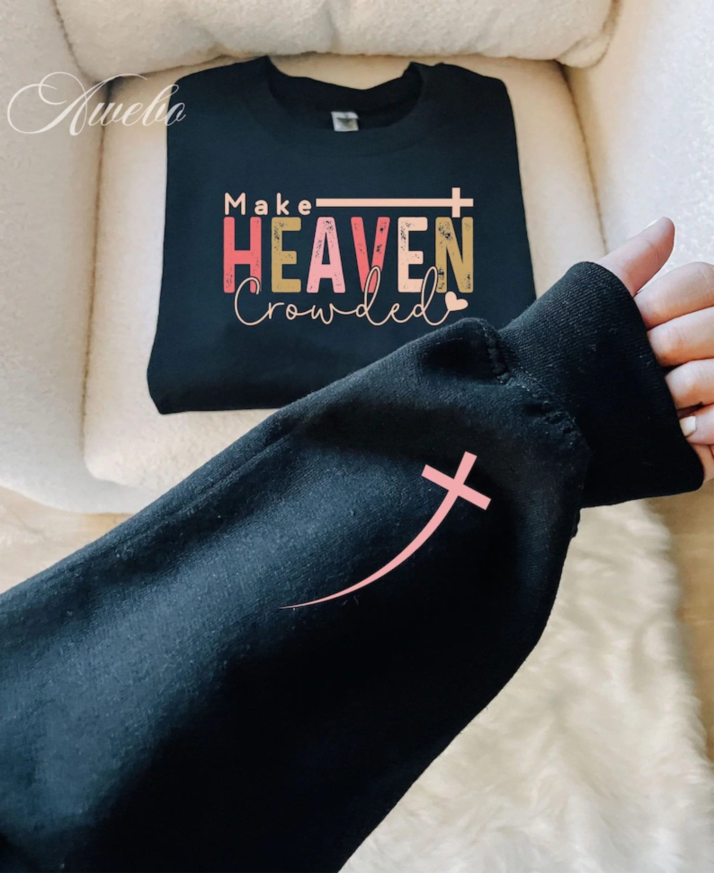 Make Heaven Crowded Crewneck