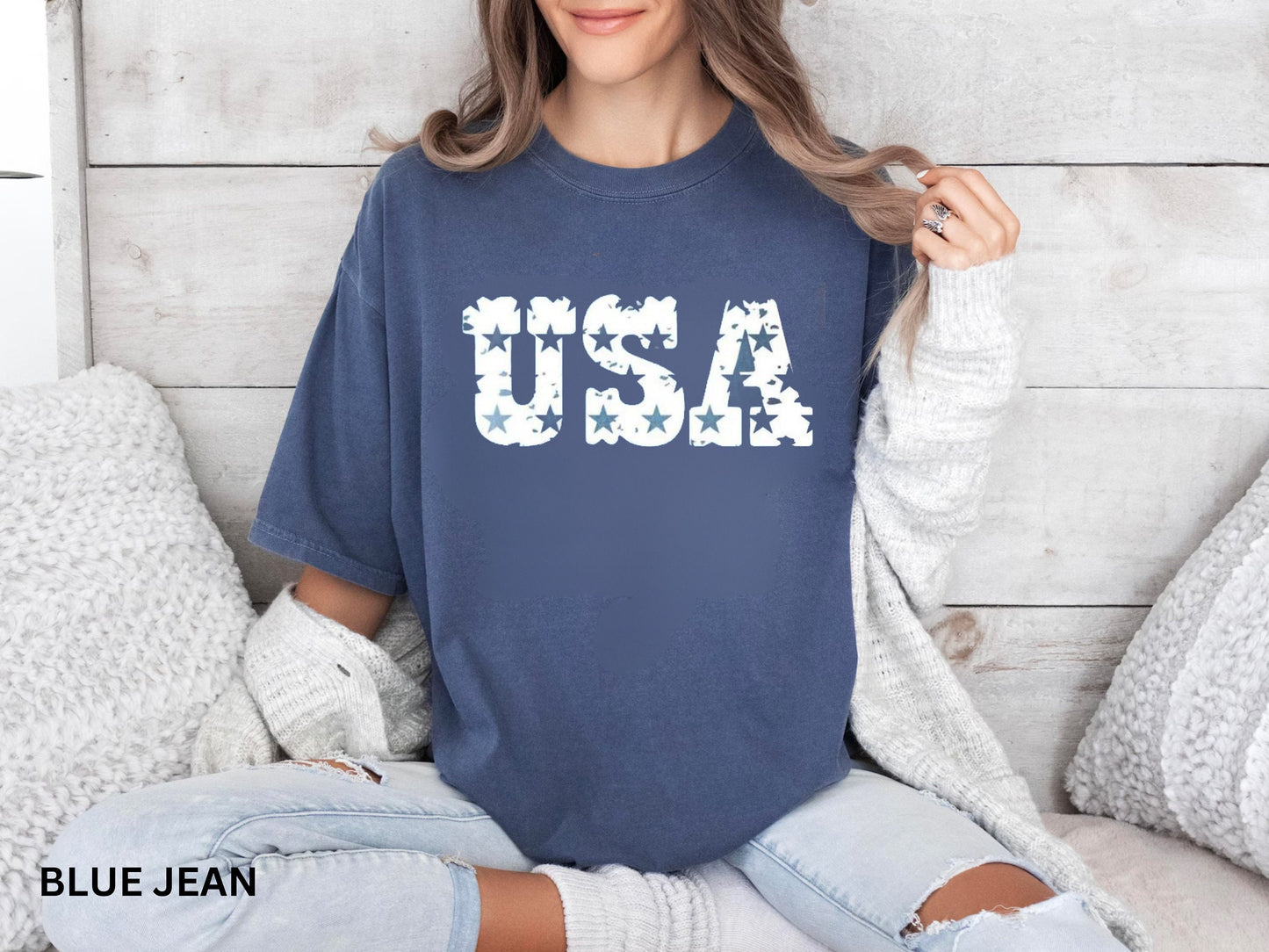 Distressed USA - Comfort Colors