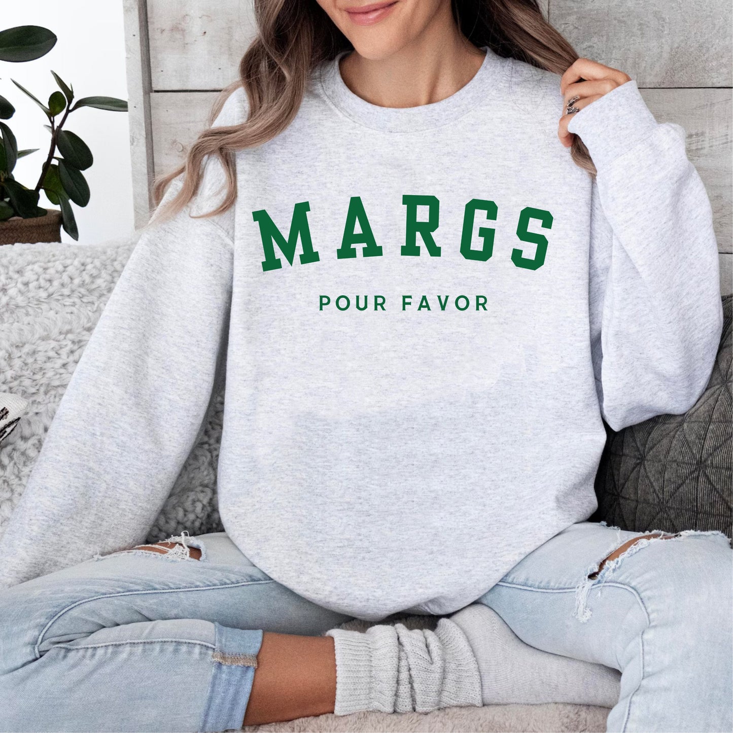 Margs Pour Favor Crewneck