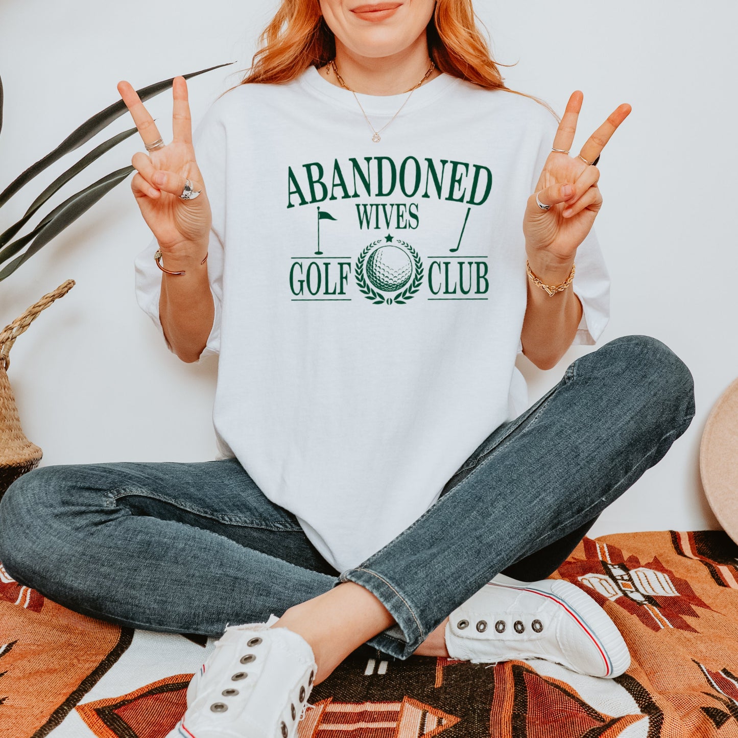 Abandon Wives Golf Club Shirt