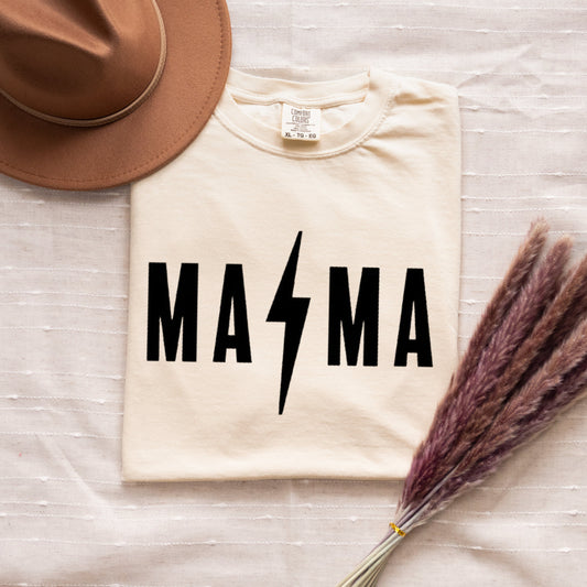 MAMA Bolt Comfort Colors Shirt